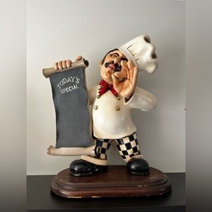 ITALIAN CHEF KITCHEN FIGURINE